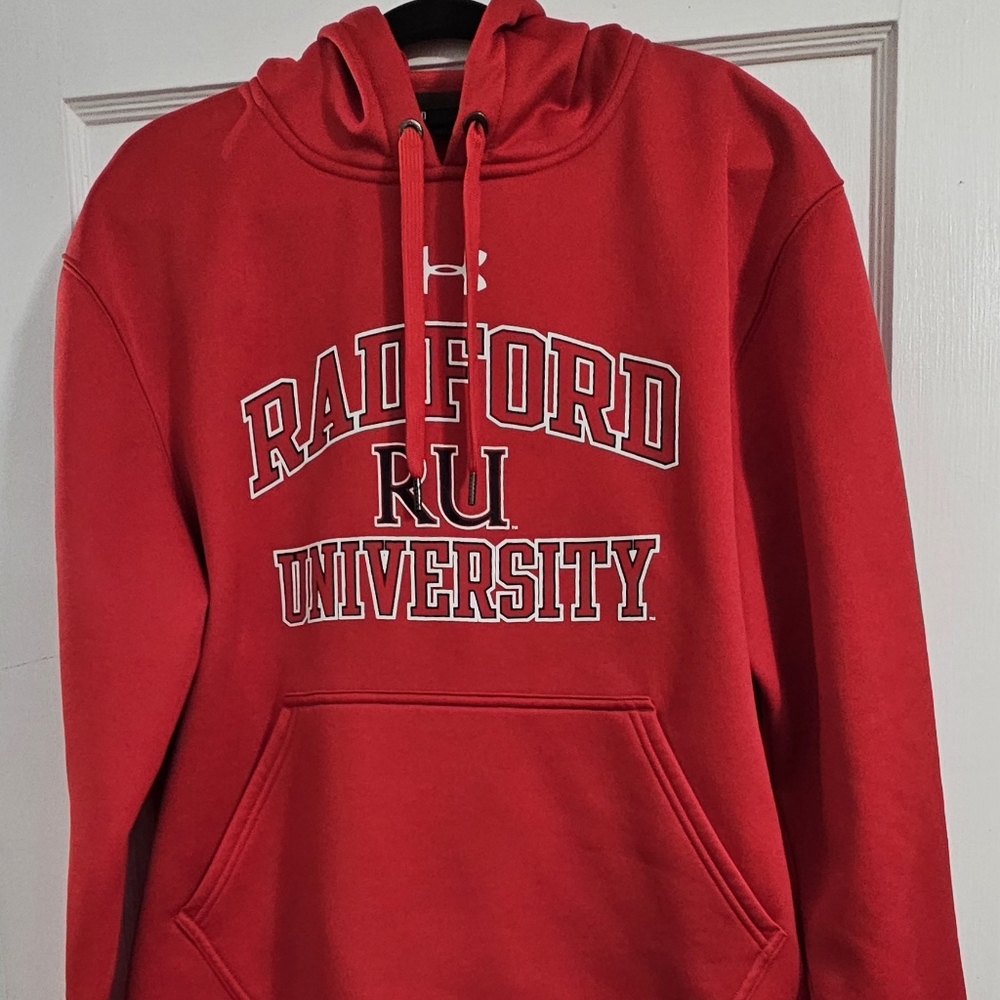 Under Armour Storm Radford RU University Hoodies Men's Medium Red NWOT